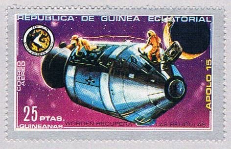 Equatorial Guinea Apollo 15 25 (AP112602)