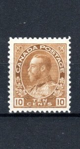 Canada 1925 10c yellow-brown SG 254a MH