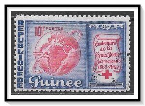 Guinea #310 Red Cross CTOH