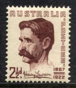 STAMP STATION PERTH - Australia #222 Henry Lawson - MNH