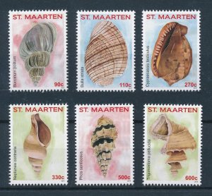 [110490] St. Maarten 2015 Marine life sea shells snails  MNH