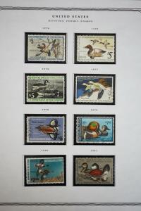 US 1937 to 1981 Duck Stamp Collection