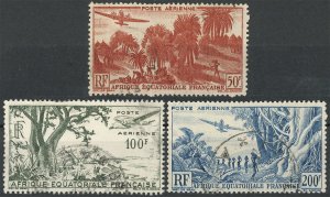 French Equatorial Africa C31-C33 Used