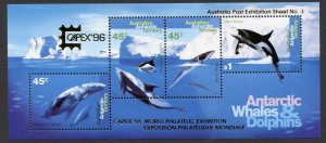 AAT SGMS112 opt Capex 96 World Stamp Exhibition U/M 