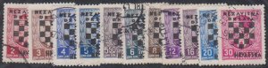 Croatia - 1941 - SC 13-23 - Used