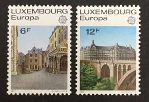 Luxembourg 1977 #597-8, Europa, MNH.