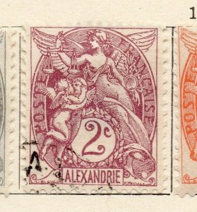 Alexandria 1902-06 Early Issue Fine Used 2c. NW-115882