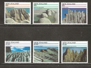 New Zealand Scott catalog # 1038-1043 Mint NH