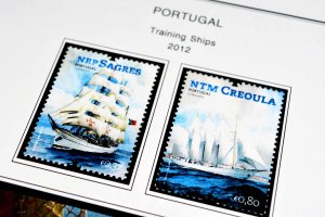 COLOR PRINTED PORTUGAL 2011-2015 STAMP ALBUM PAGES (93 illustrated pages)