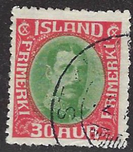 Iceland SC#183 Used F-VF...Worth a Close Look!