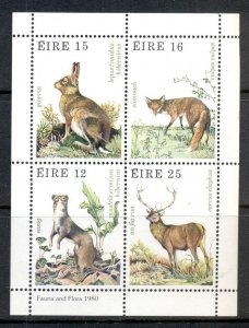 Ireland 1980 Flora & Fauna MS MUH