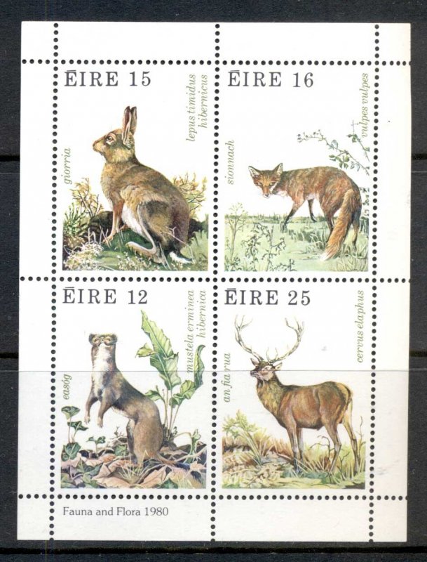 Ireland 1980 Flora & Fauna MS MUH