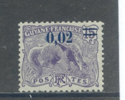 French Guiana 95  MNG