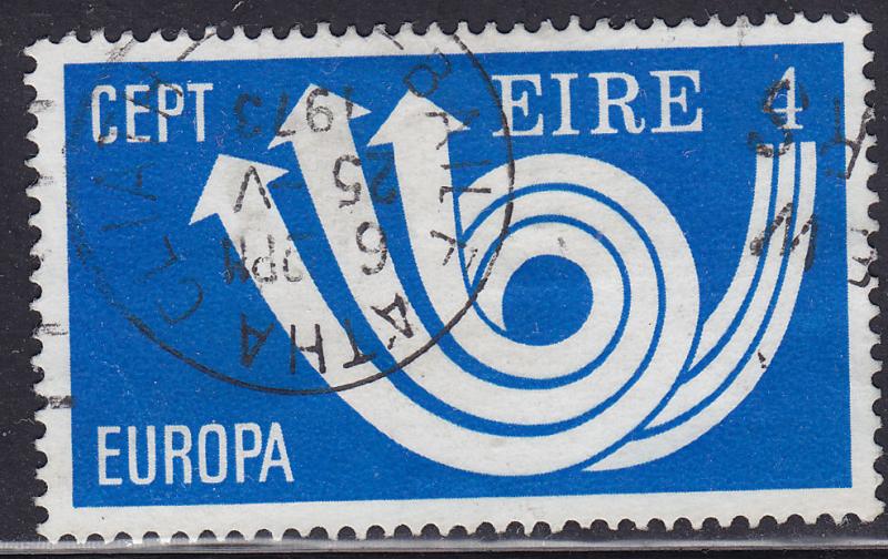 Ireland 329 Europa CEPT Post Horn & Arrows 1973