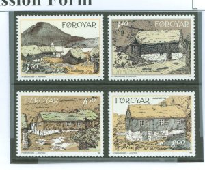Faroe Islands #243-246 Mint (NH)