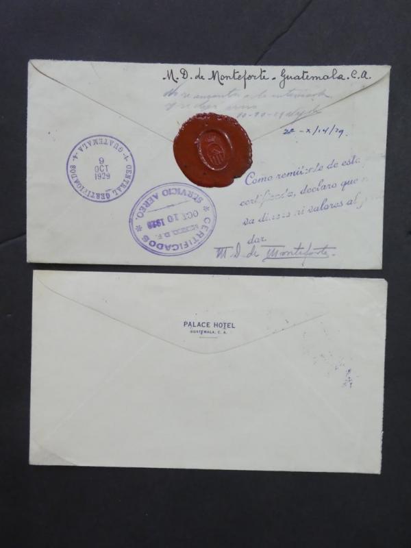 EDW1949SELL : GUATEMALA Very interesting collection of 40 covers with many nice