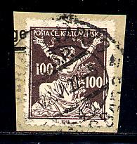 Czechoslovakia Scott # 88, used, cut square