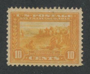 1913 US Stamp #400 10c Mint Hinged Very Fine No Gum Panama-Pacific Expo Issue 