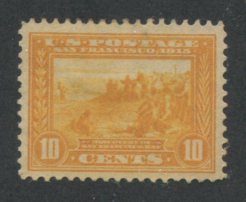 1913 US Stamp #400 10c Mint Hinged Very Fine No Gum Panama-Pacific Expo Issue