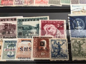 Croatia mounted mint or used stamps  Ref A8502