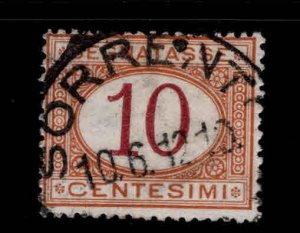ITALY Scott J6 Used  Postage due with a nice Sorrento cancel