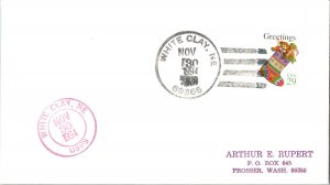 United States Nebraska White Clay 69365 1994 4-bar  Philatelic.