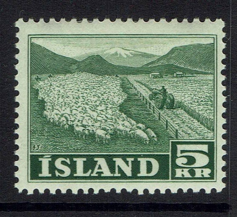 Iceland SC# 268, Used, Hinge Remnant -  Lot 032617