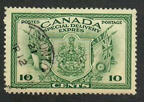 Canada;  Scott E10; 1942; Used