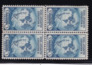 753 Center line block VF-XF mint never hinged nice color ! see pic !