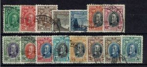 SOUTHERN RHODESIA SG15/27 1931-7 DEFINITIVE SET USED (d)