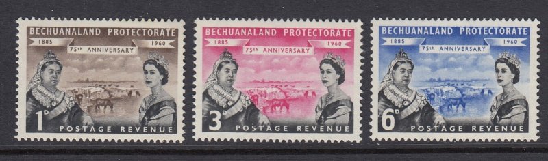 Bechuanaland 166-8 Anniversary mnh