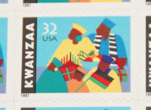 1997 sheet Kwanzaa Sc# 3175