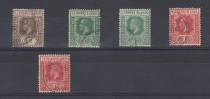 Leeward Islands KGV Collection Of 4 VFU BP8903