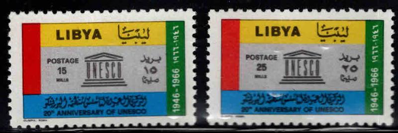 Libya Scott 310-311MNH**  1965 UNESCO  set