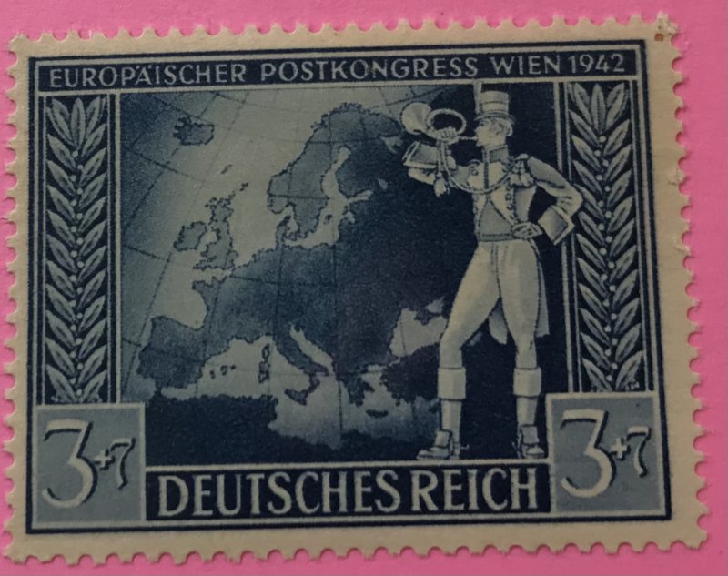 Germany B209 MNH Map