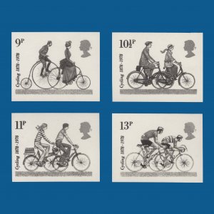 Great Britain 1978 Cycling photographic proofs ✔️