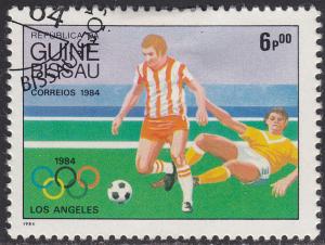 Guinea-Bissau 571 Olympic Soccer 1984