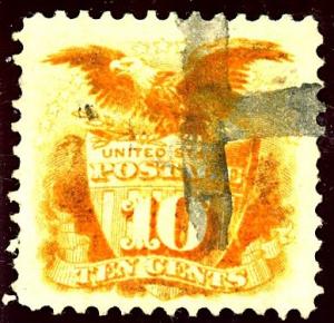 U.S. #116 Used XF X Cancel 