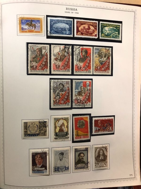 RUSSIA – PREMIUM FIVE VOLUMES COLLECTION 1850s-1990s – 423447