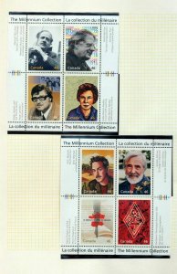 CANADA 2000 Millenium Aviation MNH MH(Face$40+(Top544