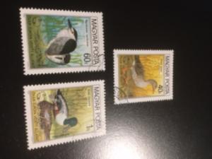 Hungary sc 2659,2660,2661 u Birds