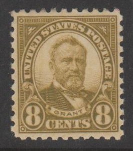 U.S. Scott #589 Grant Stamp - Mint Single