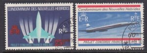 NEW HEBRIDES (French) 1968 Concorde set fine used..........................A4932