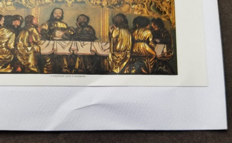 Slovakia St.James Altar Church Of St James In Levoča 2018 (FDC) *c scan *rare