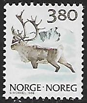 Norway # 882 - Reindeer - used  {GR41}