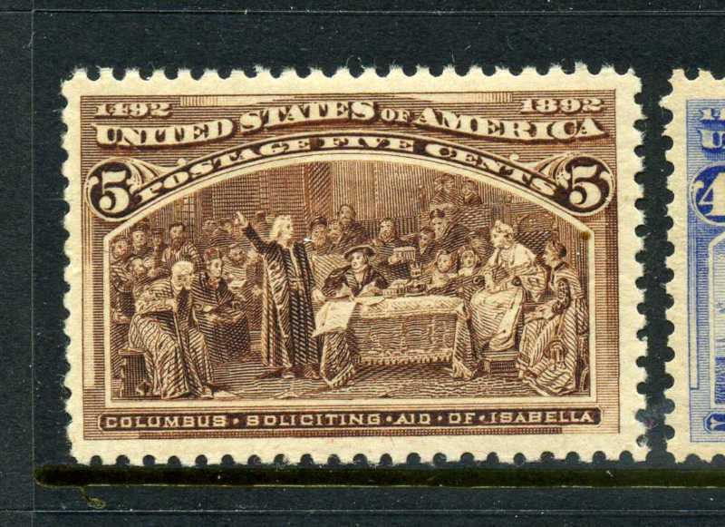 Scott #234 Columbian Mint Stamp NH (Stock #234-28) 