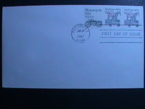 UNITED STATES-1987 SC#2129a TOW TRUCK-OVPT, FIRST DAY COVER-MNH: VERY FINE