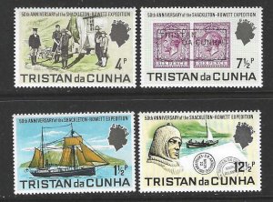 Tristan Da Cunha 153-156  Mint   SC $4.45