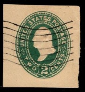 #U312 Washington Cut Square (Amber) - Used