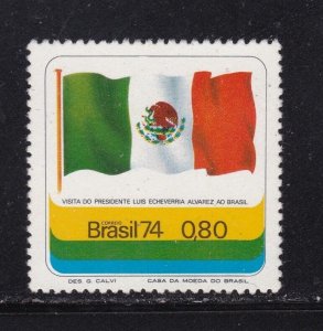 Brazil stamp #1355, MNH